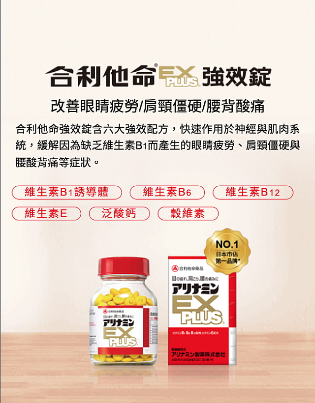 合利他命ExPlus強效錠